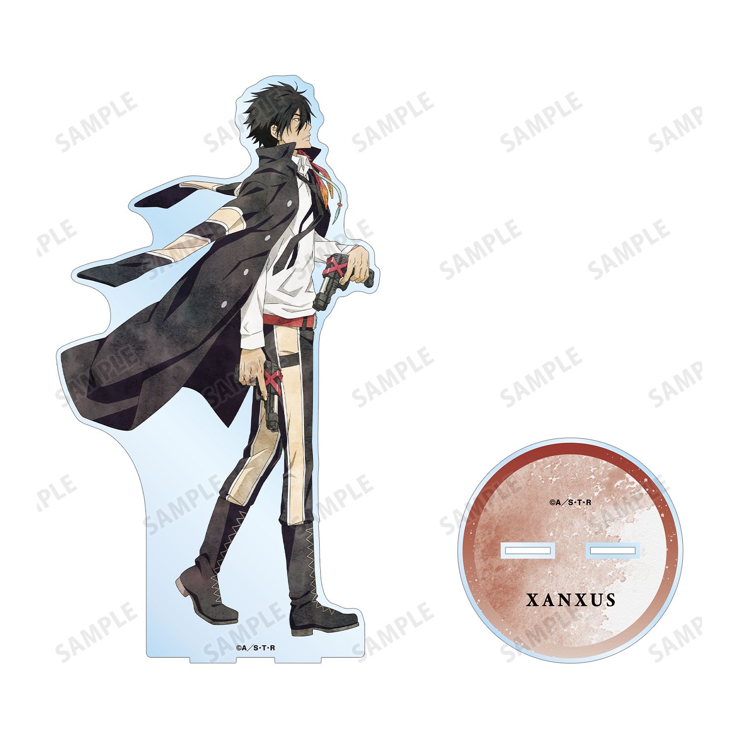 TVアニメ『家庭教師ヒットマンREBORN!』 描き下ろし XANXUS(10年後) 歩みver. 特大アクリルスタンド 画像 3 | AniSmile