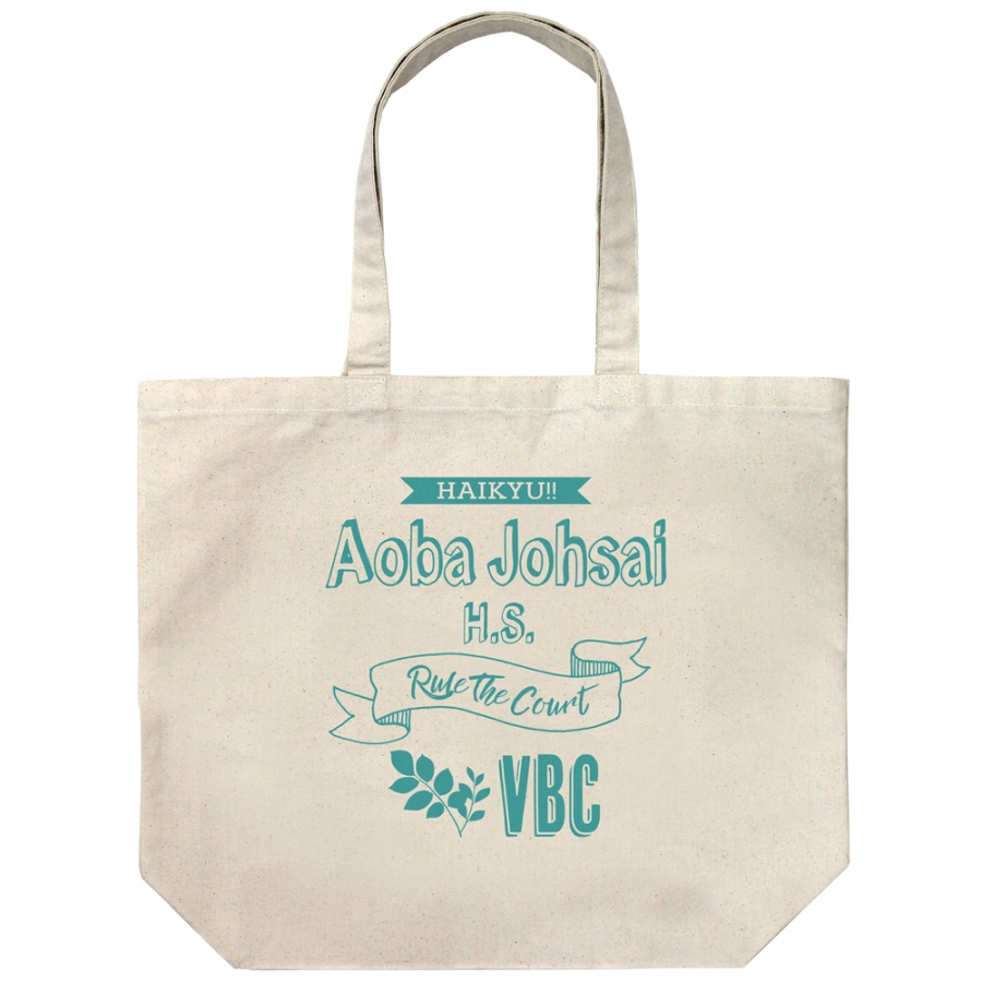 ハイキュー!! 青葉城西高校バレーボール部 ラージトート/NATURAL - 公式商品画像 | AniSmile