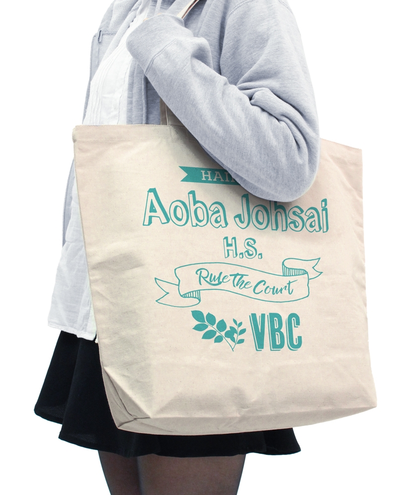 ハイキュー!! 青葉城西高校バレーボール部 ラージトート/NATURAL 画像 2 | AniSmile