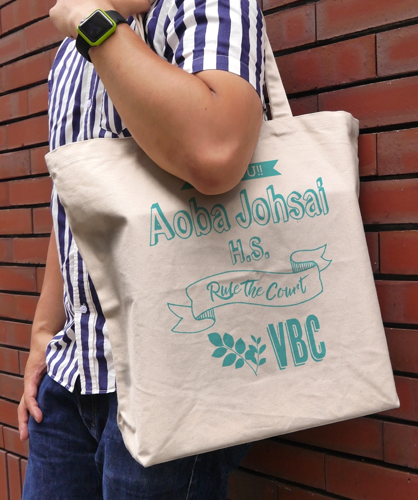 ハイキュー!! 青葉城西高校バレーボール部 ラージトート/NATURAL 画像 3 | AniSmile