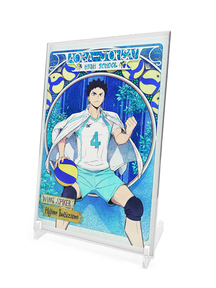 ハイキュー!! 描き下ろし 岩泉一 アクリルアートスタンド 飛翔Ver. - 公式商品画像 | AniSmile