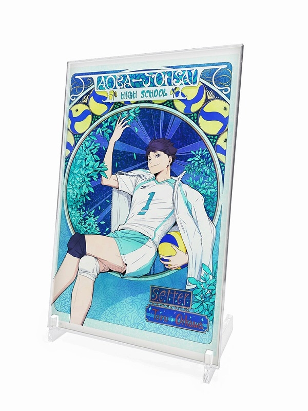 ハイキュー!! 描き下ろし 及川徹 アクリルアートスタンド 飛翔Ver. - 公式商品画像 | AniSmile