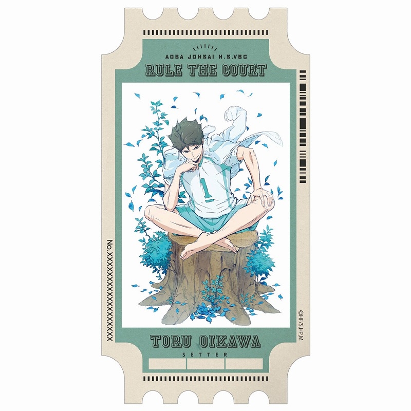 ハイキュー!! 描き下ろし 及川徹 ステッカー - 公式商品画像 | AniSmile