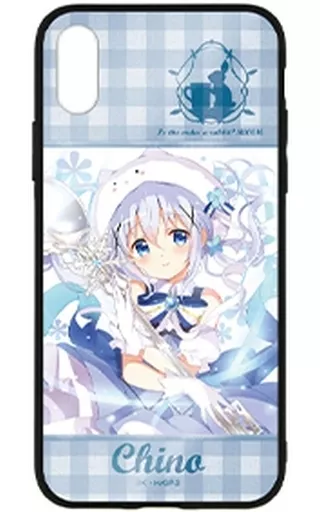 ご注文はうさぎですか? BLOOM チノ 強化ガラスiPhoneケース/X・Xs共用 - 公式商品画像 | AniSmile