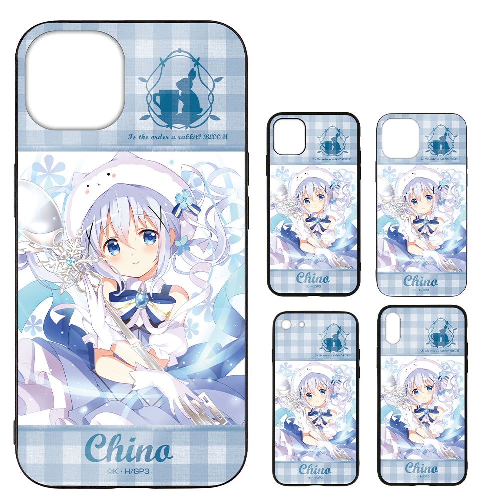 ご注文はうさぎですか? BLOOM チノ 強化ガラスiPhoneケース/7・8・SE(第2世代)共用 - 公式商品画像 | AniSmile