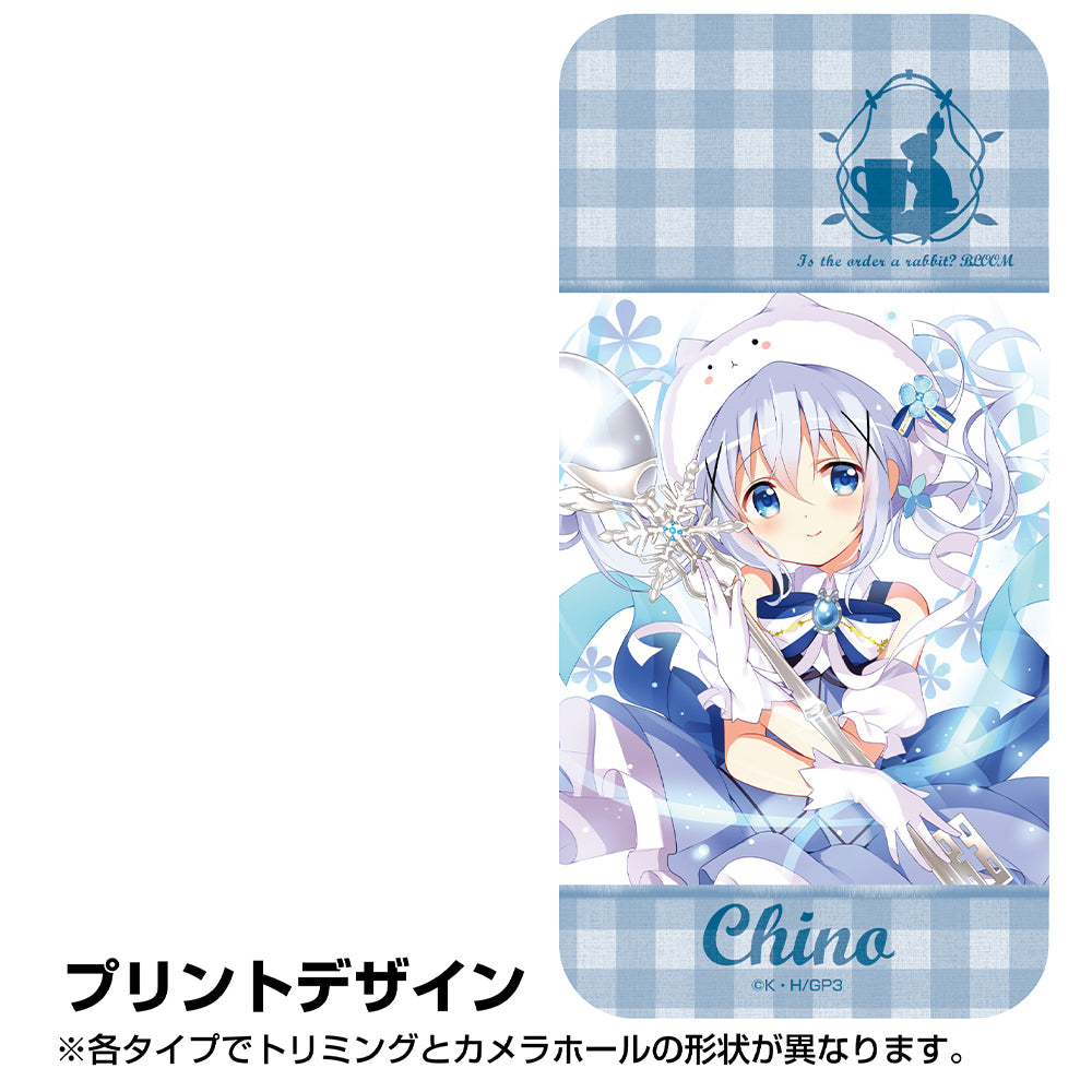 ご注文はうさぎですか? BLOOM チノ 強化ガラスiPhoneケース/7・8・SE(第2世代)共用 画像 3 | AniSmile