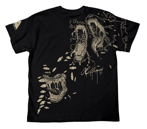 NULL ヘルハウンドTシャツ/BLACK-S - 公式商品画像 | AniSmile