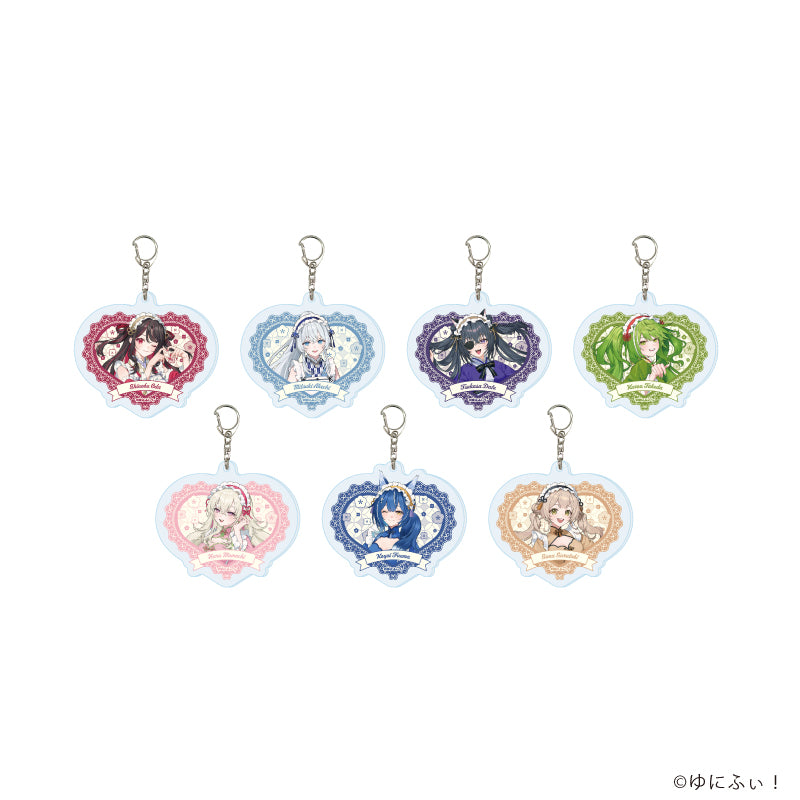 アクリルキーホルダー「ゆにふぃ!」03/ブラインド(全7種)(描き起こしイラスト) - 公式商品画像 | AniSmile