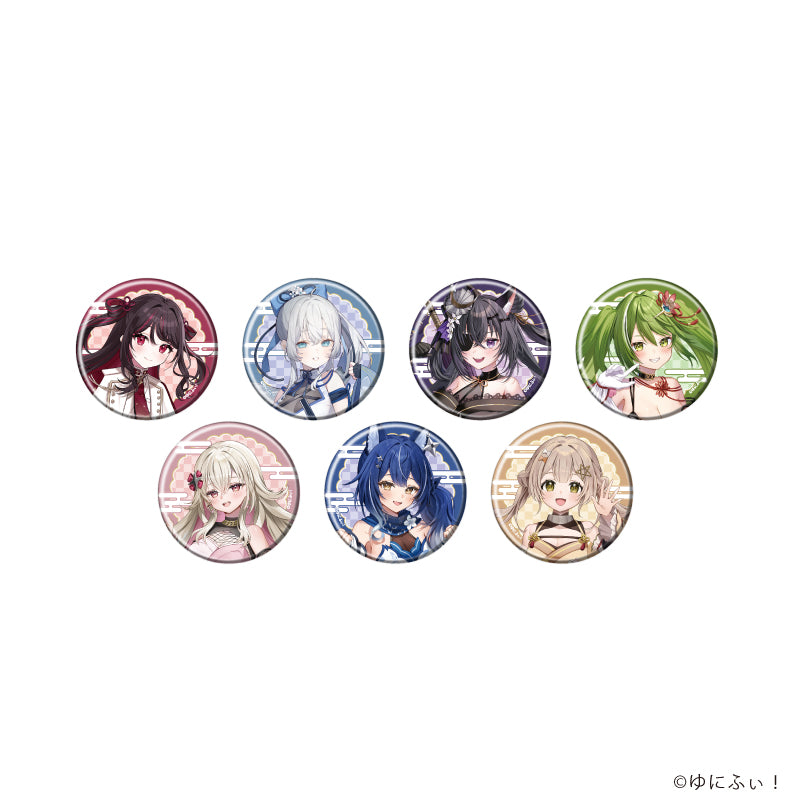 缶バッジ「ゆにふぃ!」01/ブラインド(全7種)(公式イラスト) - 公式商品画像 | AniSmile