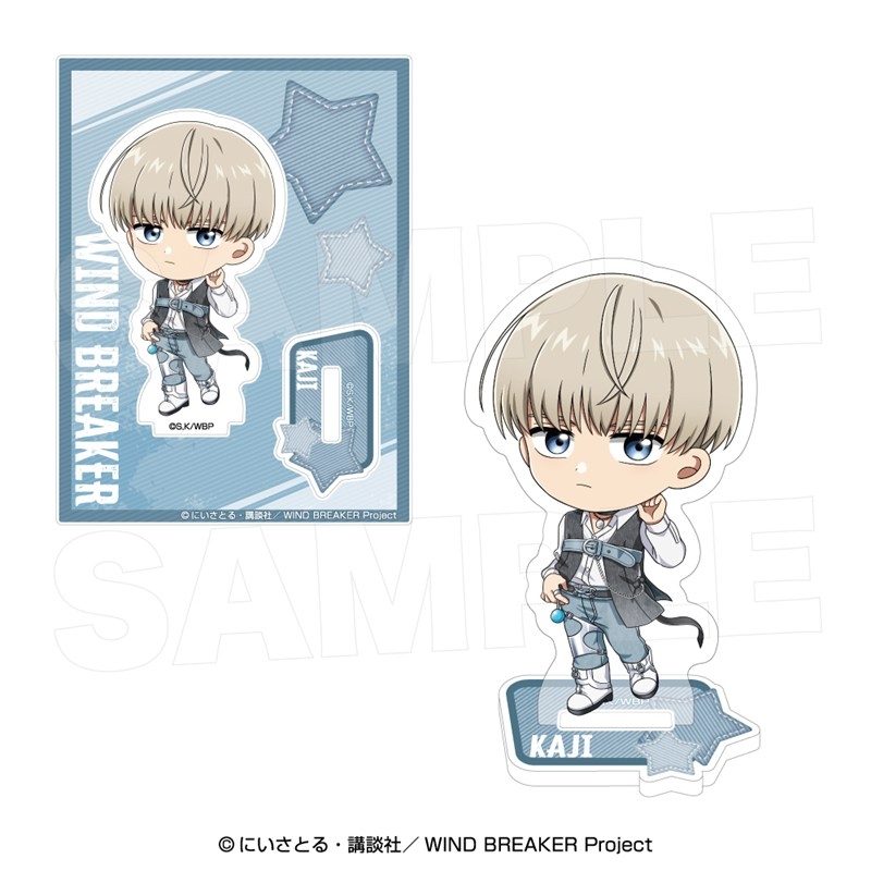 WIND BREAKERアクリルスタンド〈クールデニムミニ〉 梶 蓮 - 公式商品画像 | AniSmile
