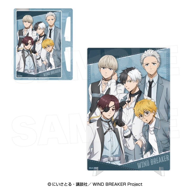 WIND BREAKERアクリルイーゼルパネル〈クールデニム〉 - 公式商品画像 | AniSmile