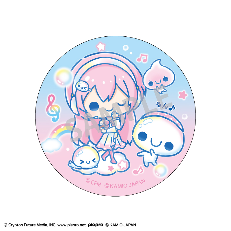 初音ミク×ぷくぷくあわわちゃん トレーディング缶バッジ 画像 2 | AniSmile