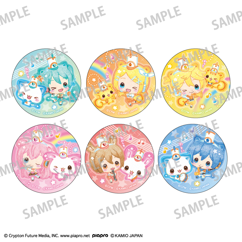 初音ミク×Happy March トレーディング缶バッジ 画像 2 | AniSmile