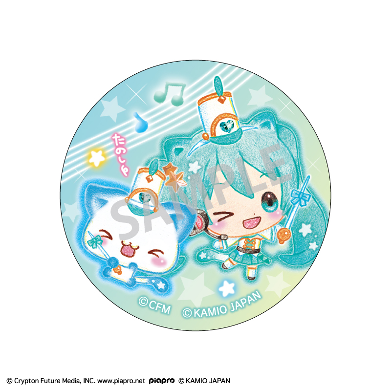 初音ミク×Happy March トレーディング缶バッジ - 公式商品画像 | AniSmile