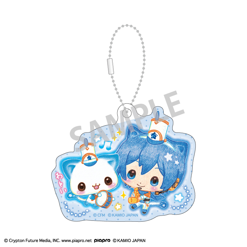 初音ミク×Happy March アクリルキーホルダーセット 巡音ルカ・MEIKO・KAITO 画像 4 | AniSmile