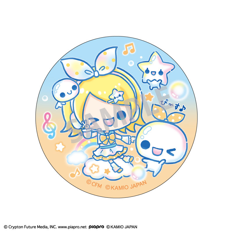 初音ミク×ぷくぷくあわわちゃん トレーディング缶バッジ 画像 6 | AniSmile