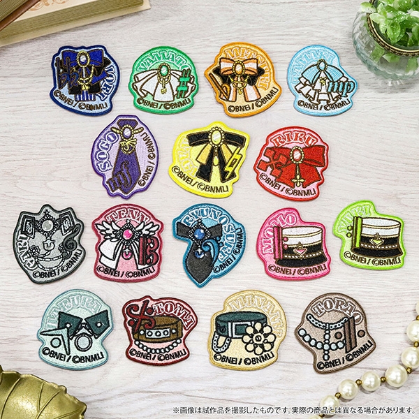 アイドリッシュセブン 刺繍ワッペンシール/六弥 ナギ 8周年衣装 画像 2 | AniSmile