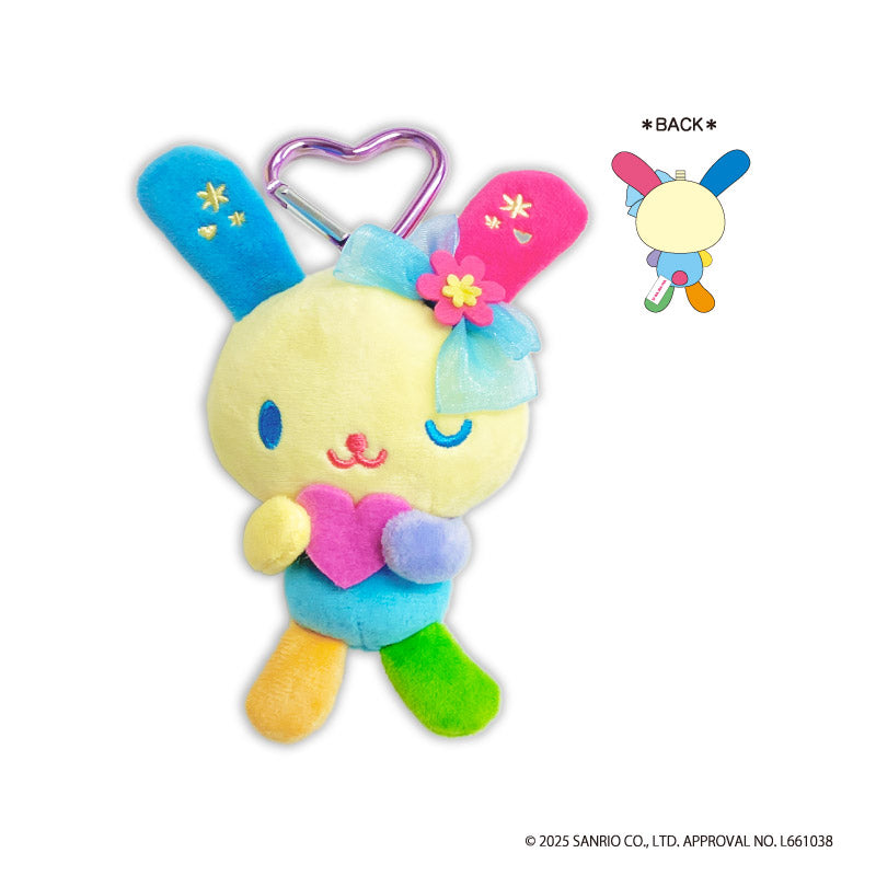 ウサハナ カラビナ付きマスコット ハート - 公式商品画像 | AniSmile