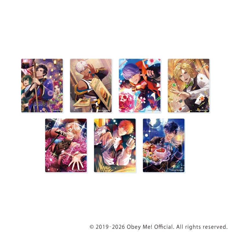 アクリルカード「Obey Me! Nightbringer」11/ブラインド(全7種)(公式イラスト) - 公式商品画像 | AniSmile
