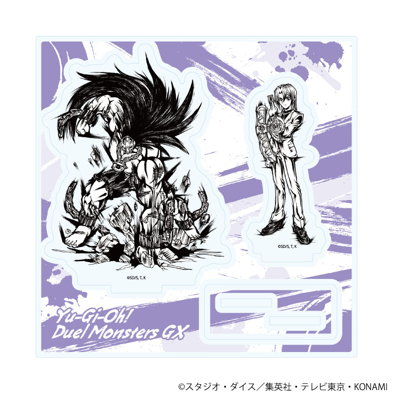 アクリルスタンドプレート「遊☆戯☆王デュエルモンスターズGX」08/エド・フェニックス(墨絵イラスト) - AniSmile