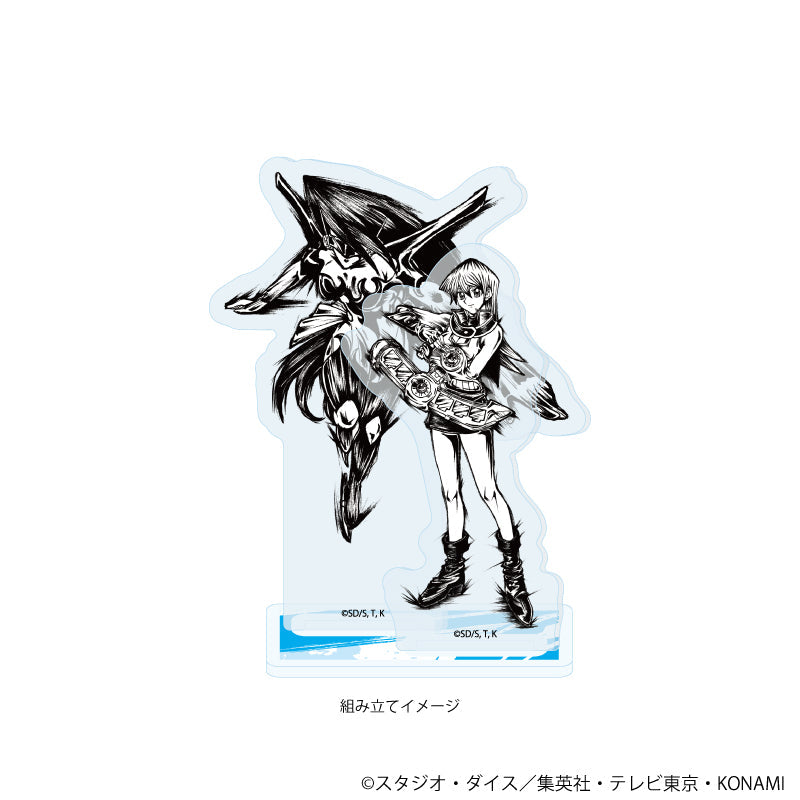 アクリルスタンドプレート「遊☆戯☆王デュエルモンスターズGX」07/天上院明日香(墨絵イラスト) 画像 2 | AniSmile