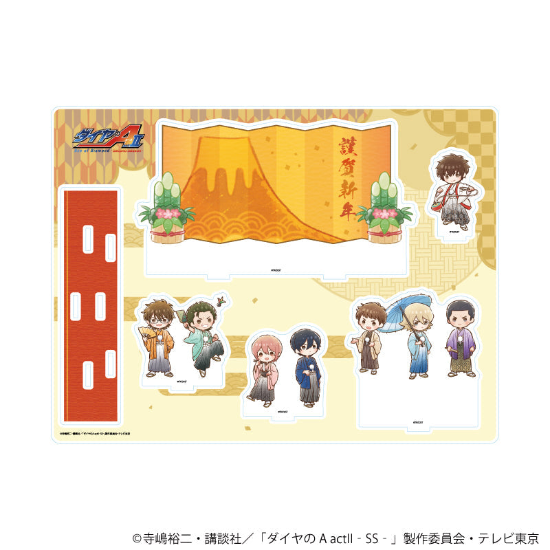 アクリルジオラマ「TVアニメ『ダイヤのA actⅡ -Second Season-』」01/正月ver.(グラフアートイラスト) - 公式商品画像 | AniSmile