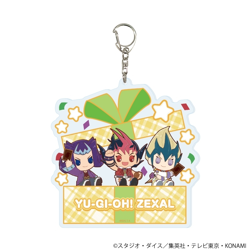 デカアクリルキーホルダー「遊☆戯☆王ZEXAL」02/遊馬&凌牙&カイト(ぽてぬいアート) - 公式商品画像 | AniSmile