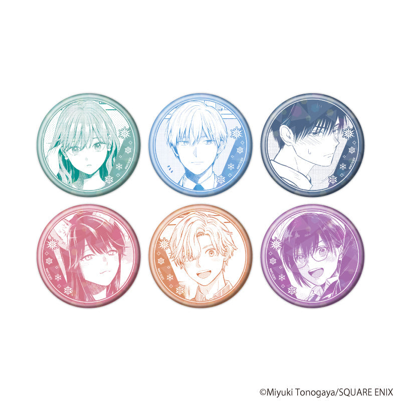 ホログラム缶バッジ(57mm)「氷属性男子とクールな同僚女子」01/ブラインド(全6種) - 公式商品画像 | AniSmile