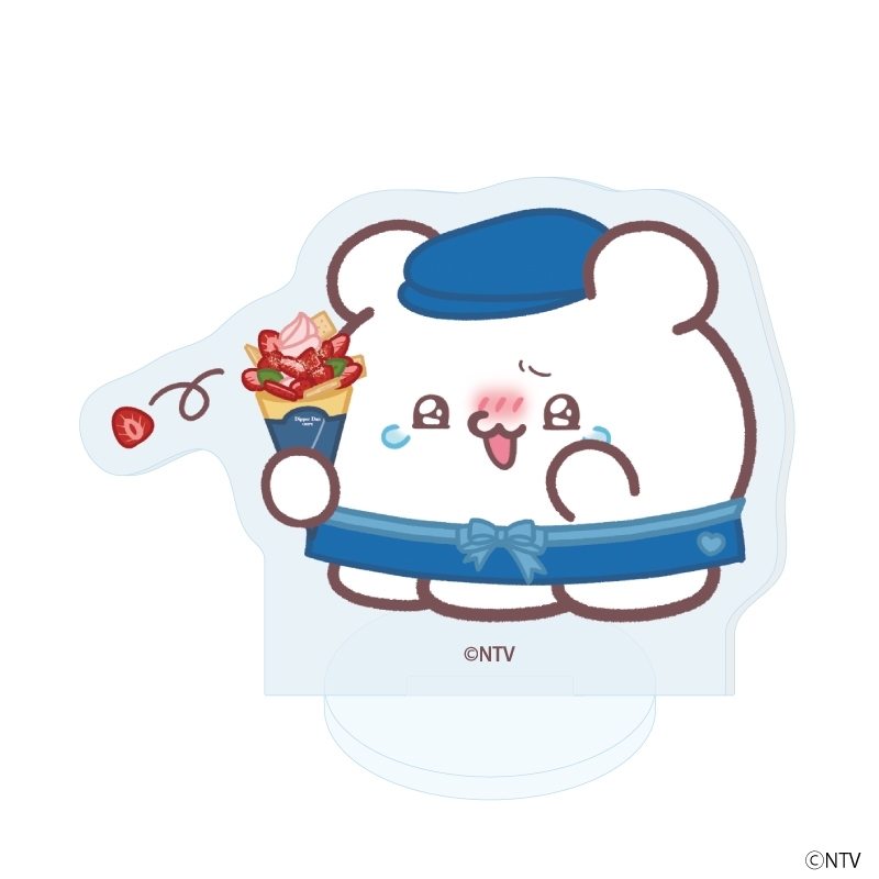 アクリルぷちスタンド「らぶいーず」04/クレープver. ブラインド(全7種)(描き下ろしイラスト) 画像 2 | AniSmile