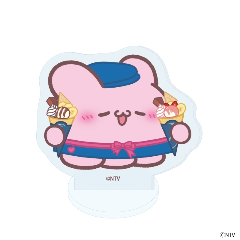 アクリルぷちスタンド「らぶいーず」04/クレープver. ブラインド(全7種)(描き下ろしイラスト) 画像 3 | AniSmile