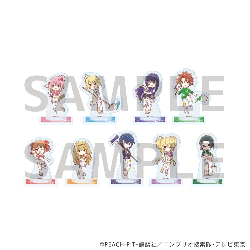 アクリルぷちスタンド「TVアニメ『しゅごキャラ!』」02/ペイントver. ブラインド(全9種)(グラフアートイラスト) - 公式商品画像 | AniSmile