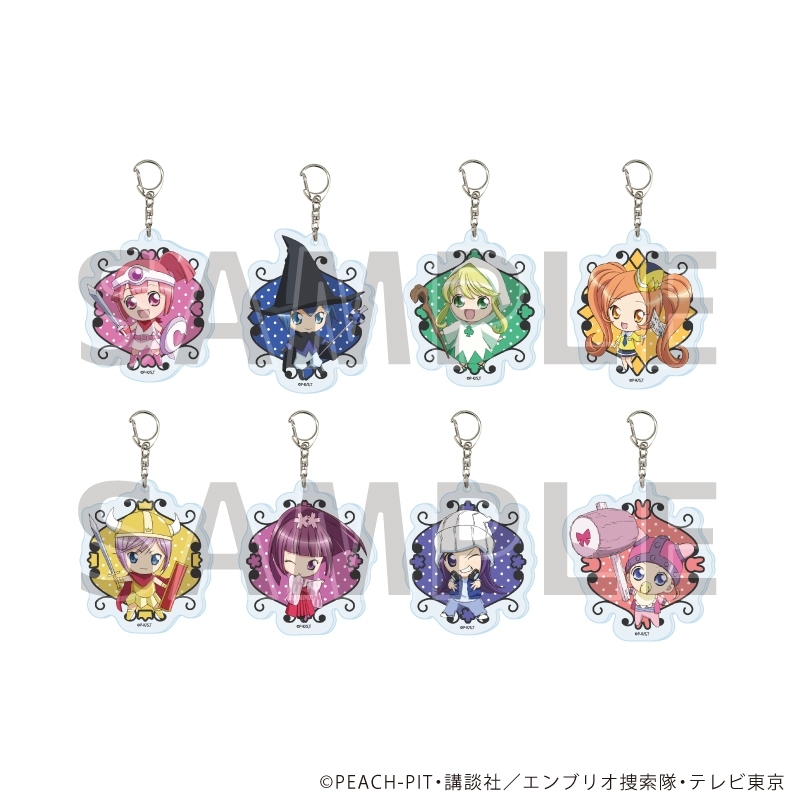 アクリルキーホルダー「TVアニメ『しゅごキャラ!』」02/ブラインド(全8種)(公式イラスト) - 公式商品画像 | AniSmile