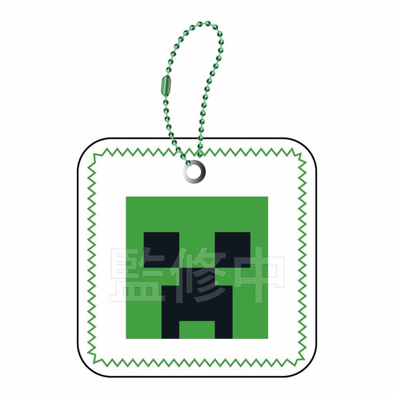 マインクラフト むにぺちょ スクィーズキーホルダー クリーパー - 公式商品画像 | AniSmile