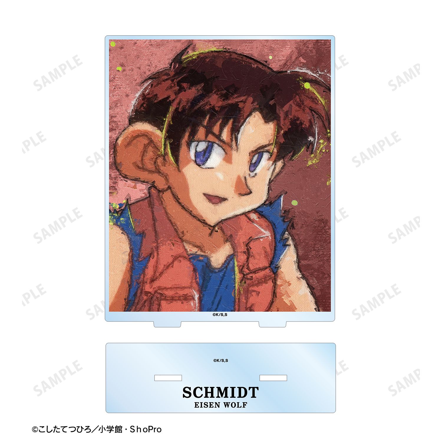 TVアニメ「爆走兄弟レッツ&ゴー!!」 シュミット・ファンデルハウゼン・フォン・シューマッハ grunge CANVAS BIGアクリルスタンド 画像 2 | AniSmile