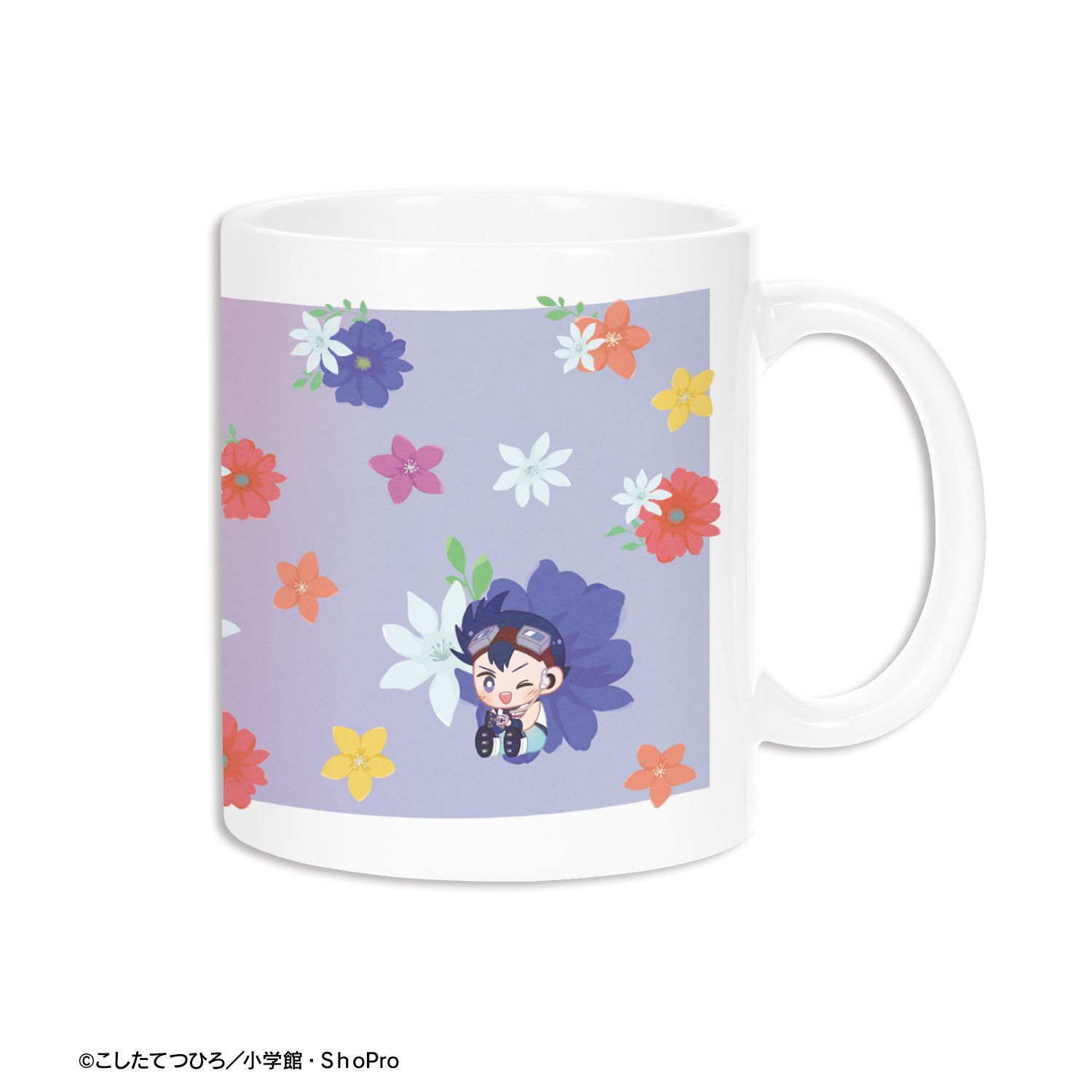 TVアニメ「爆走兄弟レッツ&ゴー!!」 星馬 烈&星馬 豪 Botania マグカップ 画像 3 | AniSmile