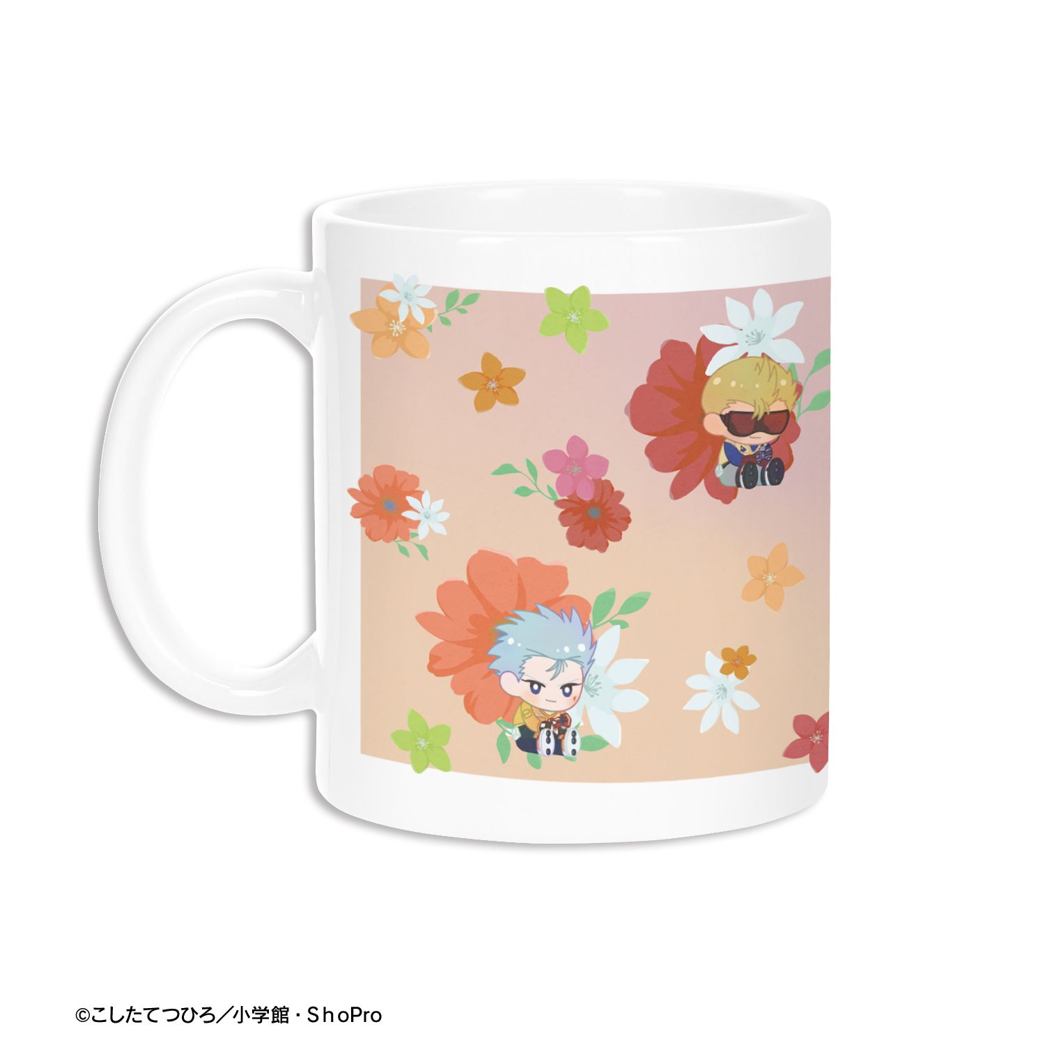 TVアニメ「爆走兄弟レッツ&ゴー!!」 ブレット&ミハエル&カルロ Botania マグカップ 画像 4 | AniSmile