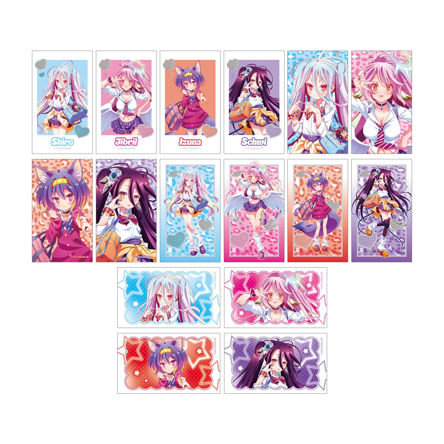 ノーゲーム・ノーライフ ゼロ 描き下ろし ギャル制服ver. トレーディングイラストカード(単位/単品) - 公式商品画像 | AniSmile