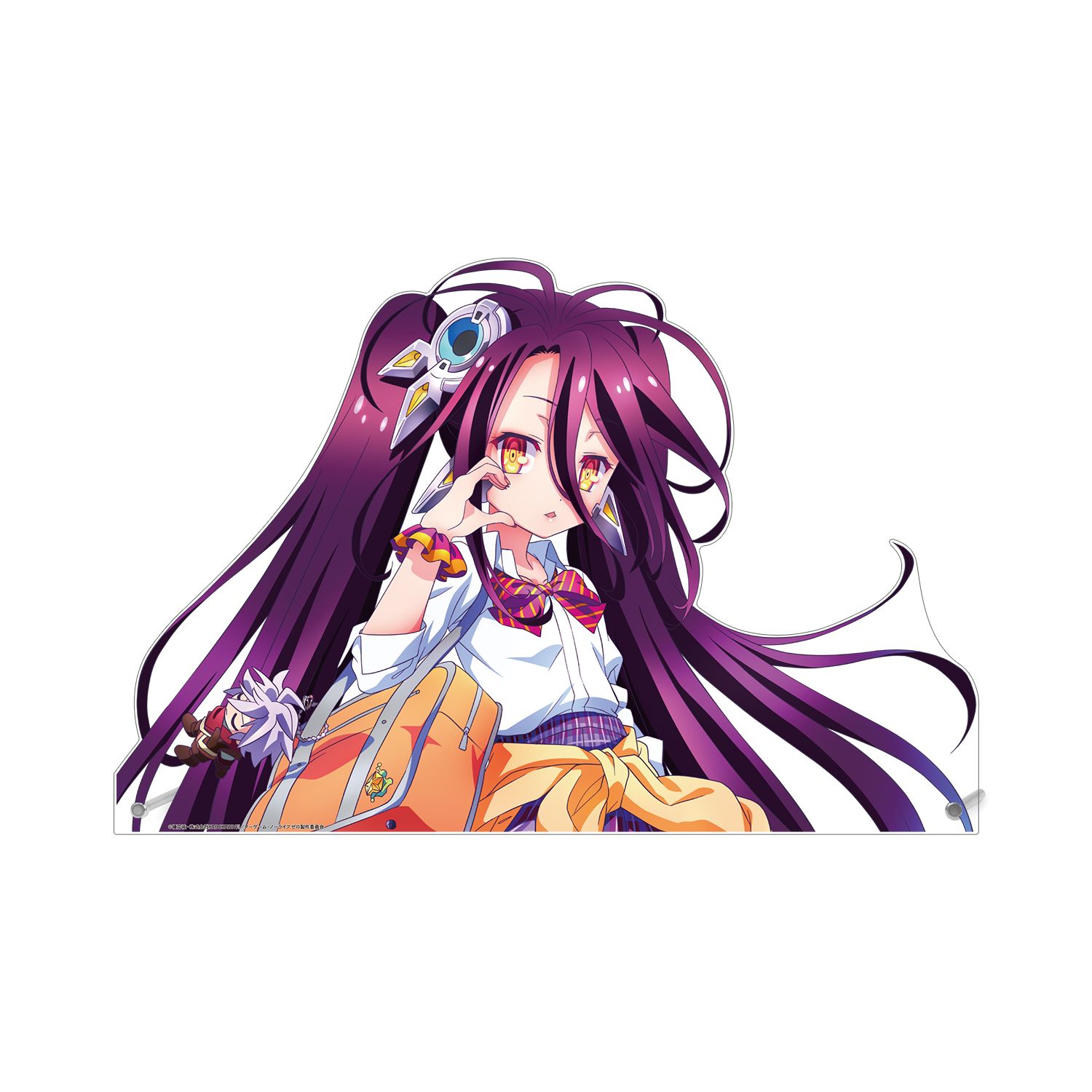 ノーゲーム・ノーライフ ゼロ 描き下ろし シュヴィ ギャル制服ver. 特大ダイカットアクリルパネル - 公式商品画像 | AniSmile