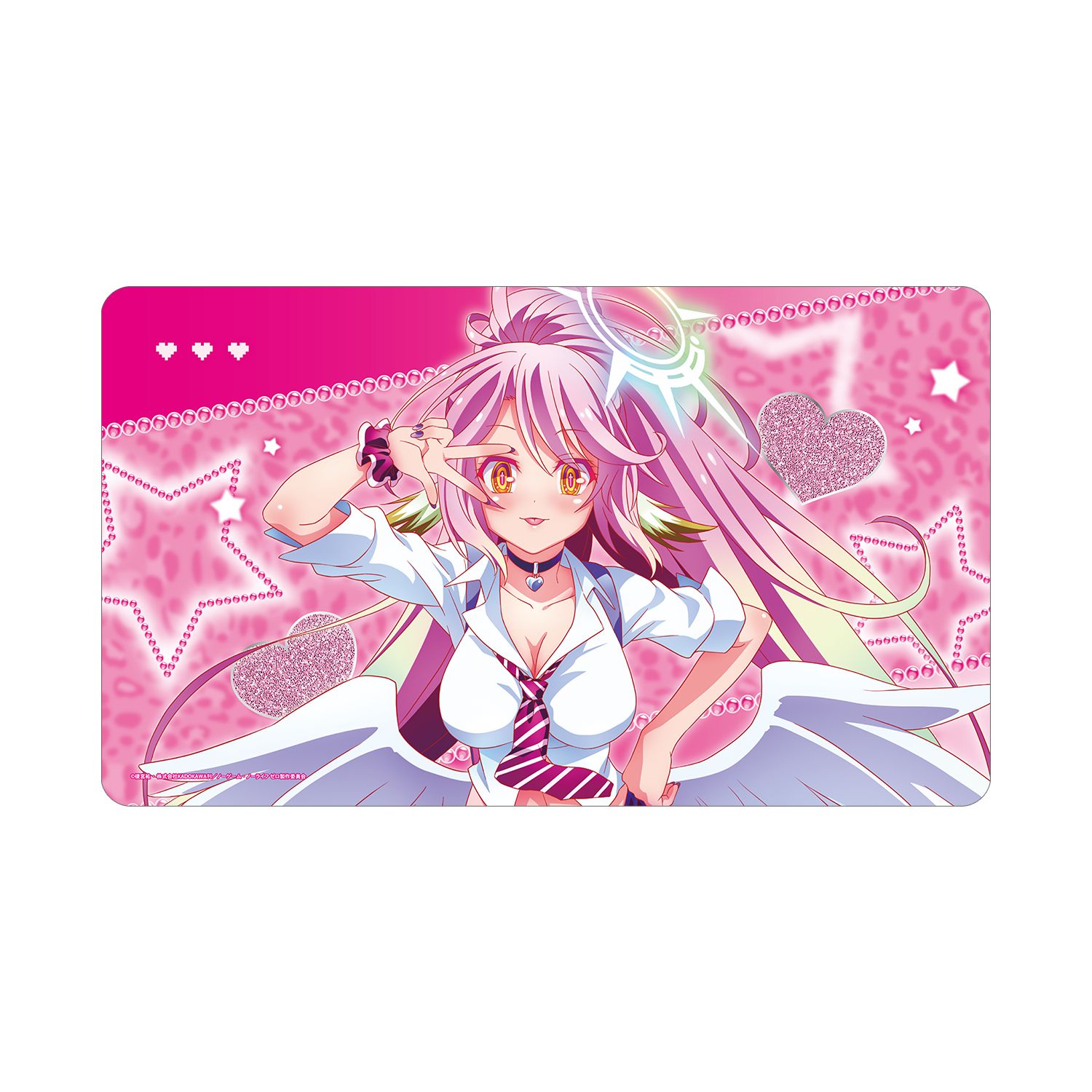 ノーゲーム・ノーライフ ゼロ 描き下ろし ジブリール ギャル制服ver. マルチデスクマット - 公式商品画像 | AniSmile