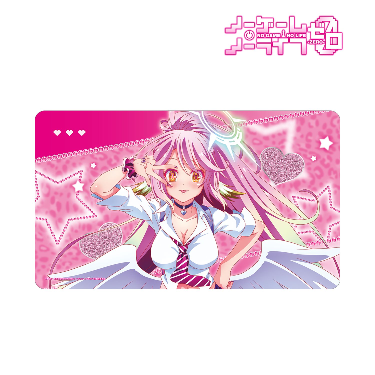 ノーゲーム・ノーライフ ゼロ 描き下ろし ジブリール ギャル制服ver. マルチデスクマット 画像 2 | AniSmile