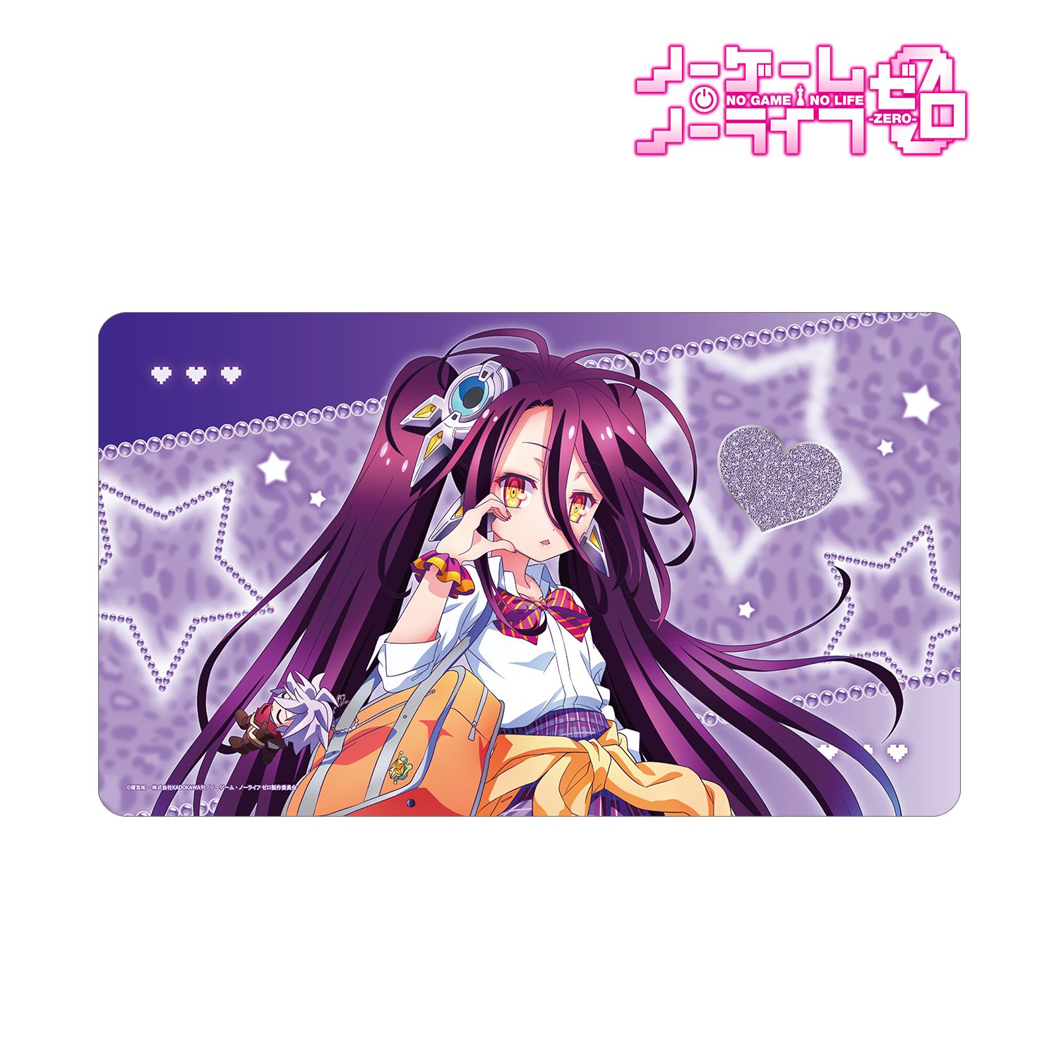ノーゲーム・ノーライフ ゼロ 描き下ろし シュヴィ ギャル制服ver. マルチデスクマット 画像 2 | AniSmile