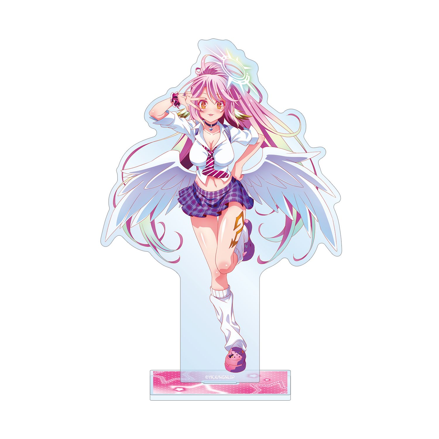 ノーゲーム・ノーライフ ゼロ 描き下ろし ジブリール ギャル制服ver. BIGアクリルスタンド - 公式商品画像 | AniSmile