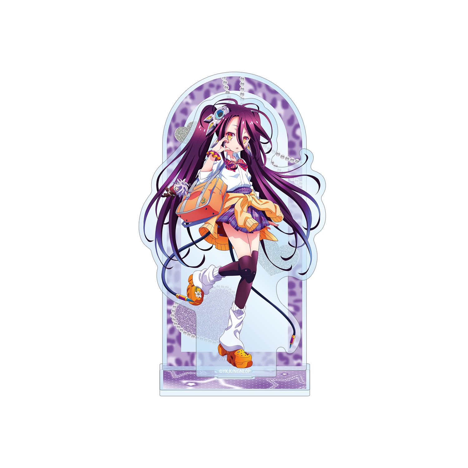 ノーゲーム・ノーライフ ゼロ 描き下ろし シュヴィ ギャル制服ver. BIGアクリルスタンド - 公式商品画像 | AniSmile