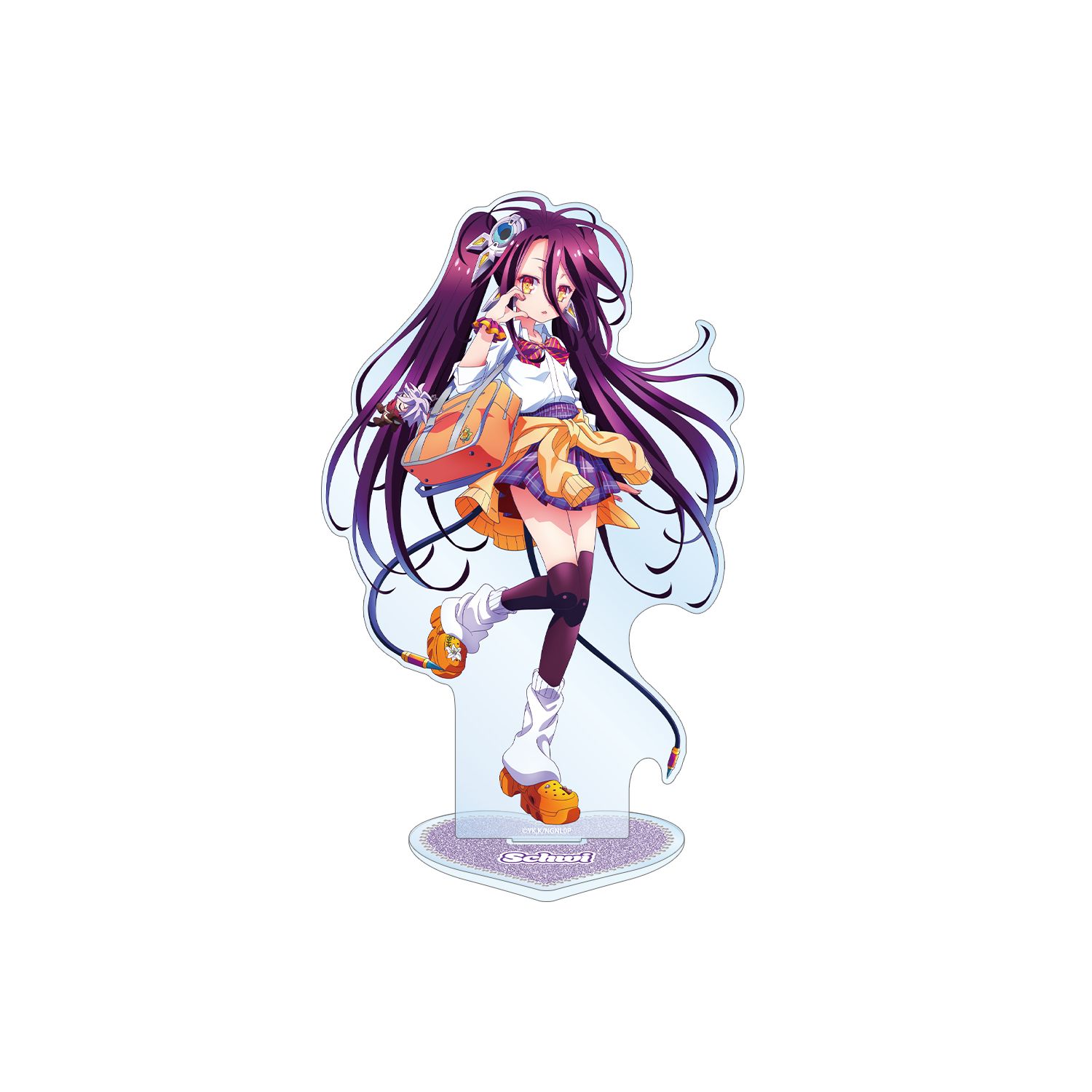 ノーゲーム・ノーライフ ゼロ 描き下ろし シュヴィ ギャル制服ver. 特大アクリルスタンド - 公式商品画像 | AniSmile
