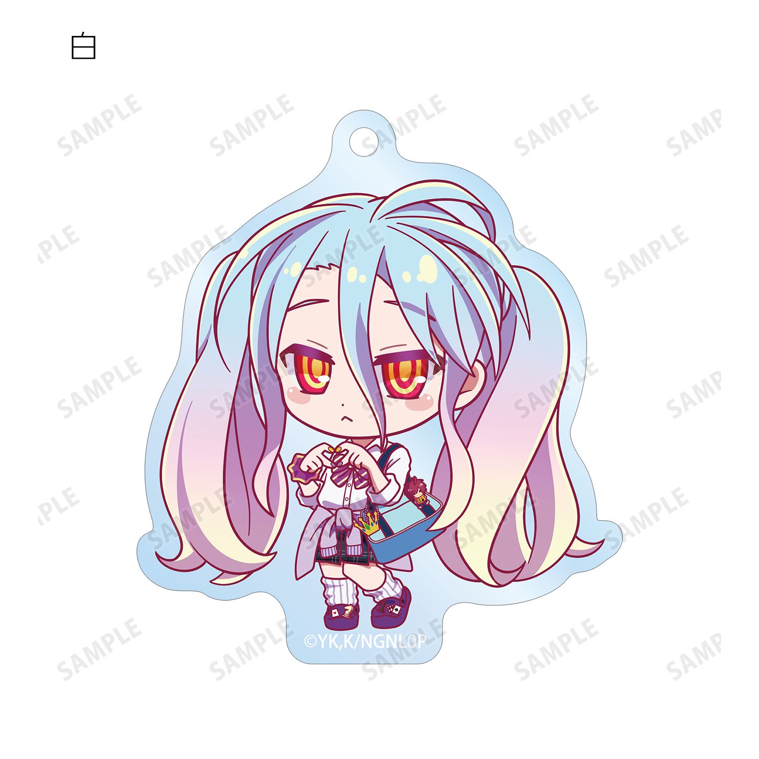 ノーゲーム・ノーライフ ゼロ トレーディング ちびキャラ 制服ver. アクリルキーホルダー(単位/単品) 画像 4 | AniSmile