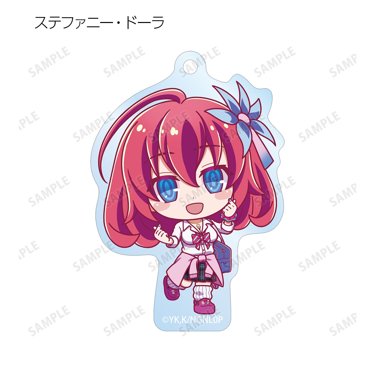 ノーゲーム・ノーライフ ゼロ トレーディング ちびキャラ 制服ver. アクリルキーホルダー(単位/単品) 画像 5 | AniSmile