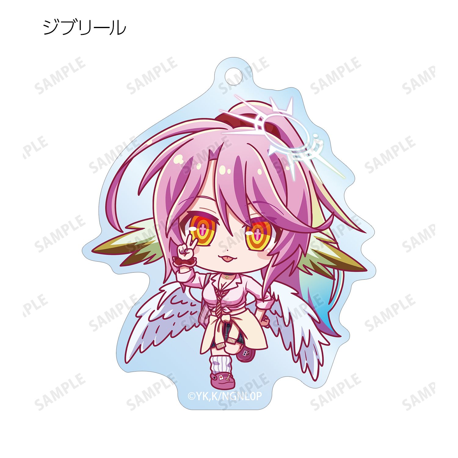 ノーゲーム・ノーライフ ゼロ トレーディング ちびキャラ 制服ver. アクリルキーホルダー(単位/単品) 画像 6 | AniSmile