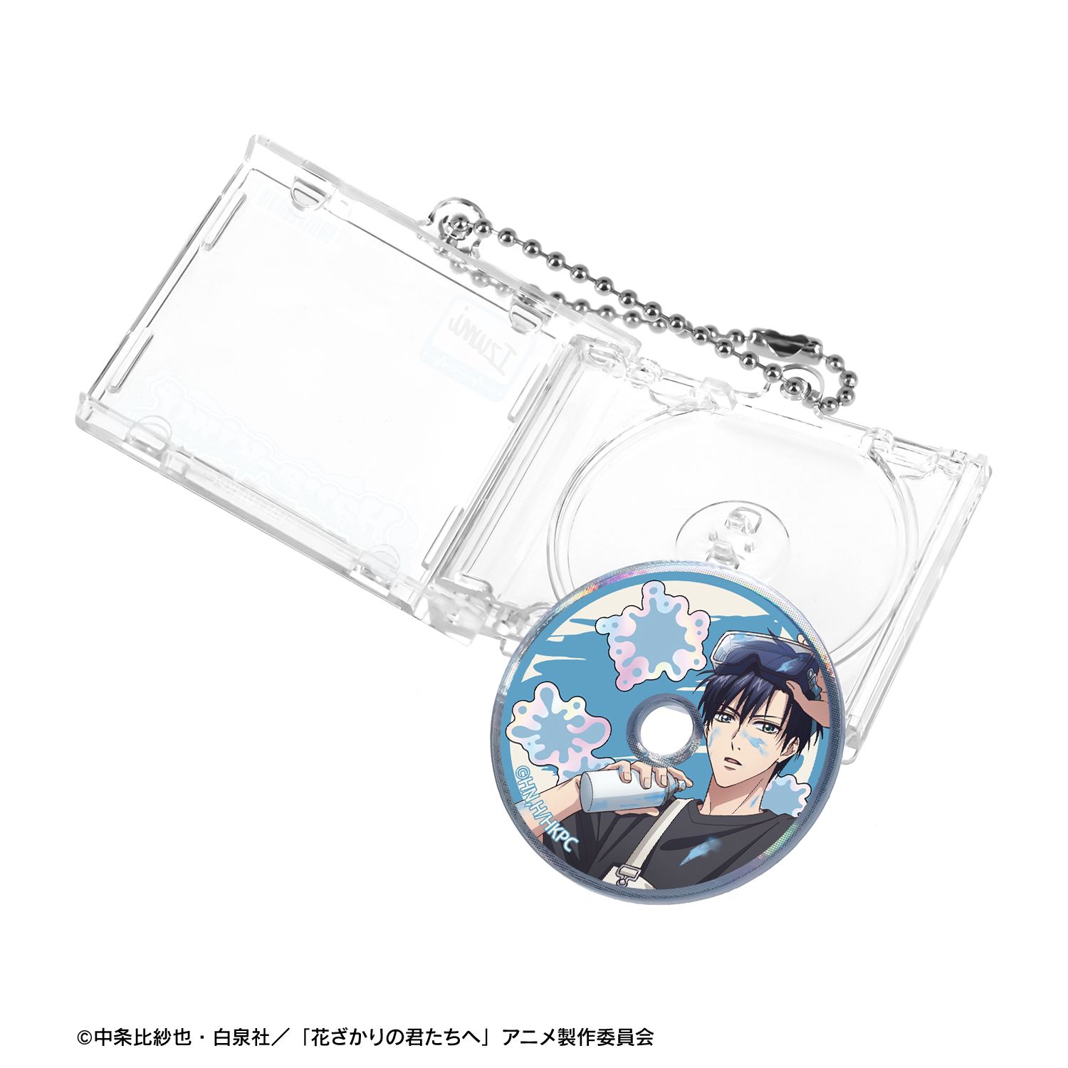 アニメ「花ざかりの君たちへ」 描き下ろし 佐野 泉 ペイントスタイルver. CDジャケット型キーホルダー 画像 5 | AniSmile