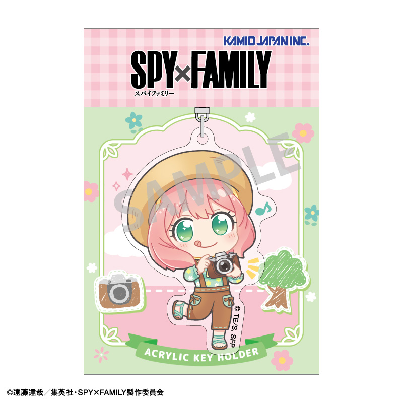 TVアニメ『SPY×FAMILY』 アクリルキーホルダー カメラ/春のおでけけ 描き起こし - 公式商品画像 | AniSmile