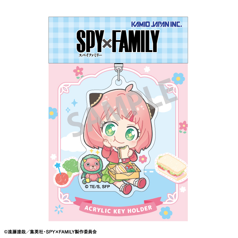 TVアニメ『SPY×FAMILY』 アクリルキーホルダー おひるごはん/春のおでけけ 描き起こし - 公式商品画像 | AniSmile